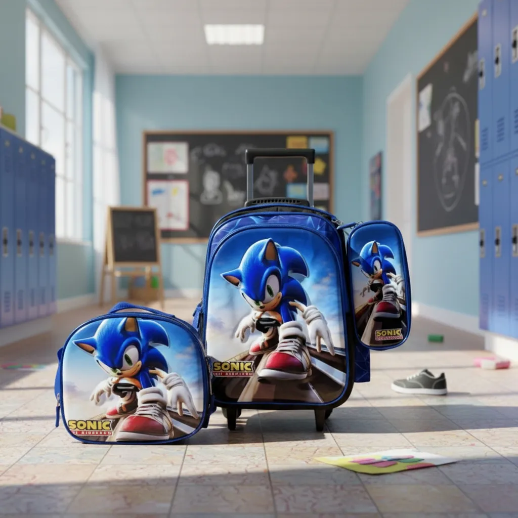 Sonic 2026 com 3 itens