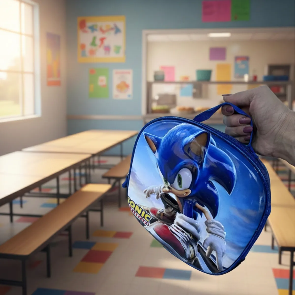 Sonic 2026 com 3 itens