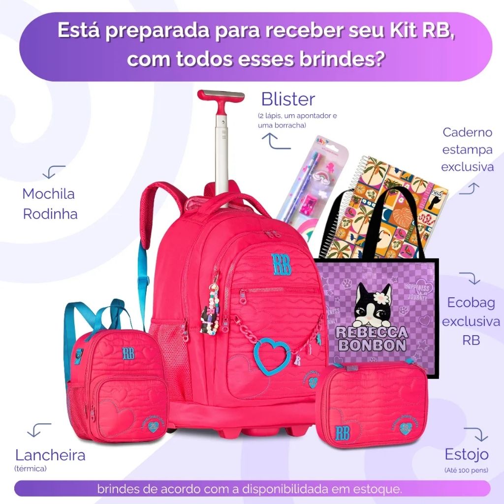 RB Fashion Lovers 2026 com 3 itens