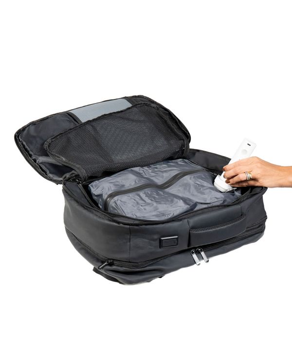 Kit de Viagem Attack Preta e Bomba de Sucção Elétrica Portátil