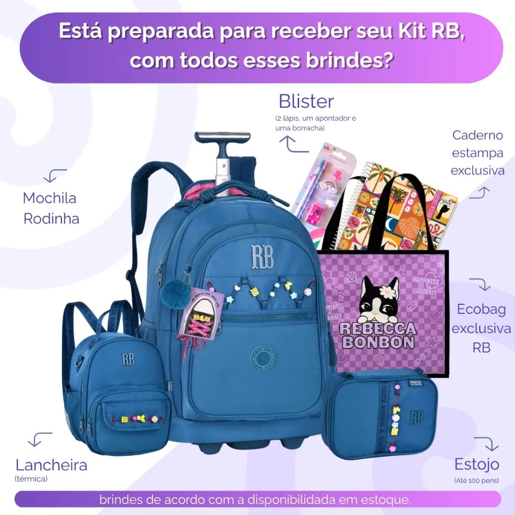 RB Fashion Lovers 2026 com 3 itens