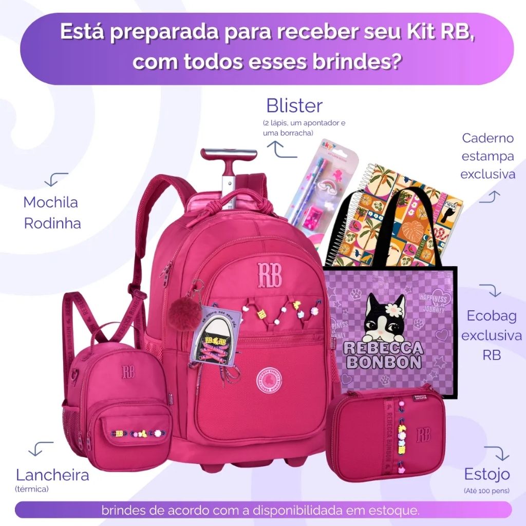 RB Fashion Lovers 2026 com 3 itens