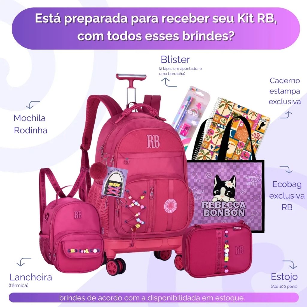 RB Fashion Lovers 2026 com 3 itens