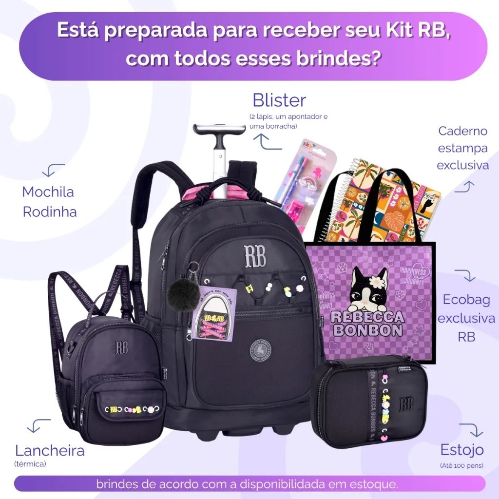 RB Fashion Lovers 2026 com 3 itens